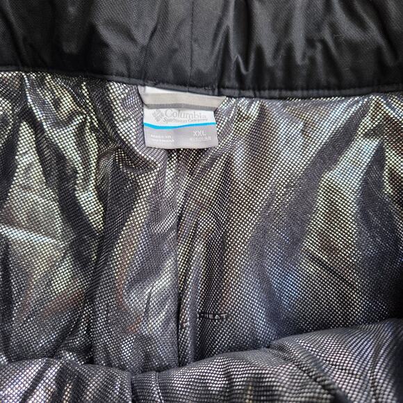 Columbia Men's Black Snow Ski Pants Omni-Heat Insulation Size XXL - Picture 2 of 10